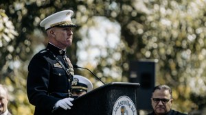 No updates on top Marine general’s condition after hospitalization