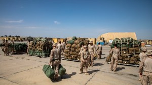 Tensions with Iran and its proxies led to accelerated transfer of bases housing coalition troops to Iraqi forces
