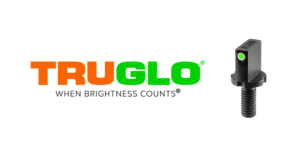It’s going to be hard NOT to see these TRUGLO Tritium front sight posts