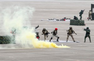 See Taiwan’s military simulate a fight against a Chinese attack