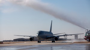 US Air Force receives new KC-46 aircraft, an event decades in the making