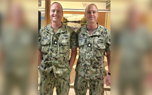 Navy twin brothers start and end 30-year careers side by side
