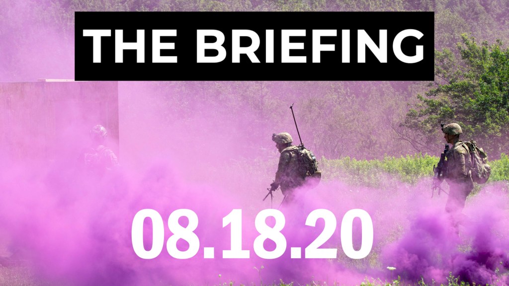 WATCH: Ike comes home, shots fired at a helo in Virginia, and new Tricare fees — The Briefing 08.18.20
