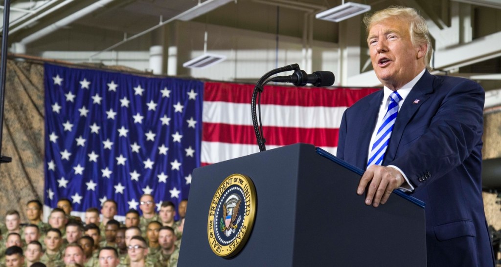 Trump donates salary for vet entrepreneurship