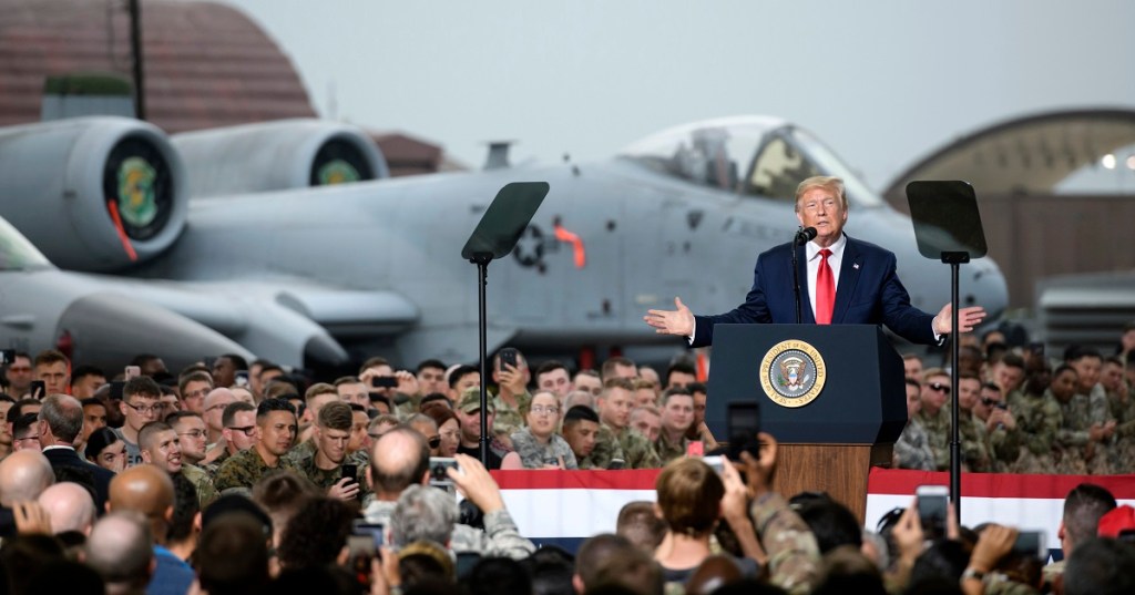 Trump to airmen in Korea: We’re keeping the A-10 ‘as long as we can’