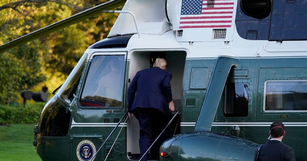 Chief of staff: Next 48 hours critical for COVID-stricken President Trump. Pentagon: no change in posture.
