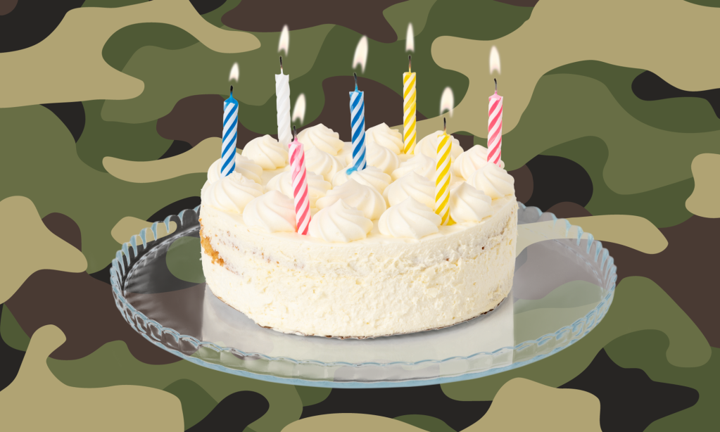 That time the Army replaced a cake it stole 77 years earlier in WWII