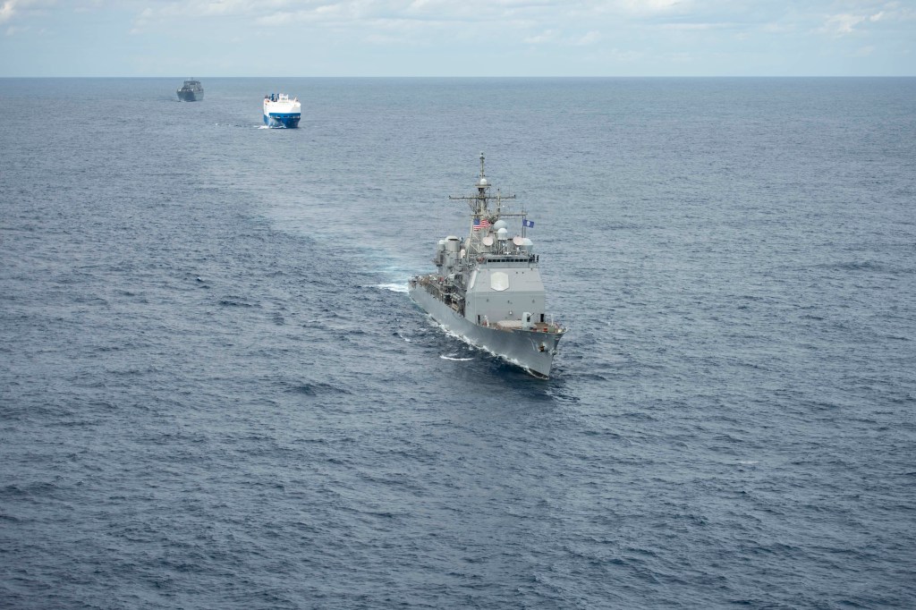 Sailor dies after ladderwell accident on board warship