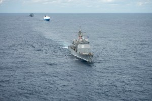 Sailor dies after ladderwell accident on board warship