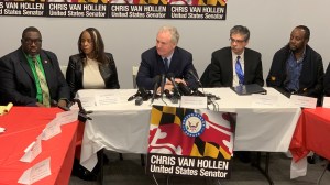 Senate should vote on nothing before funding package, Maryland senator says