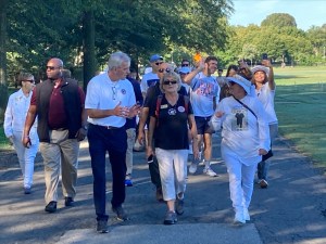 ‘I do seek help’, SECVA says on walk for military suicide awareness