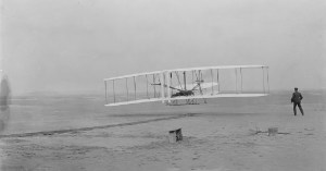 The power of a picture: The Wright Brothers take off