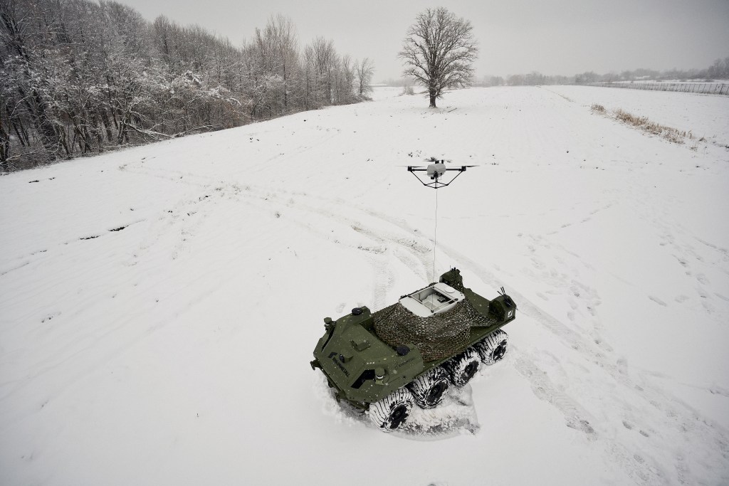 Rheinmetall Canada, Elistair pair robots and drones in test for Europe
