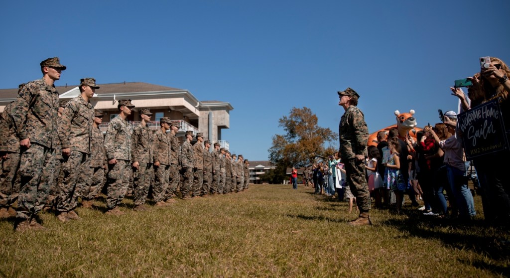 Enlisted Marine leader charged with DUI, hitting 2 teenage pedestrians