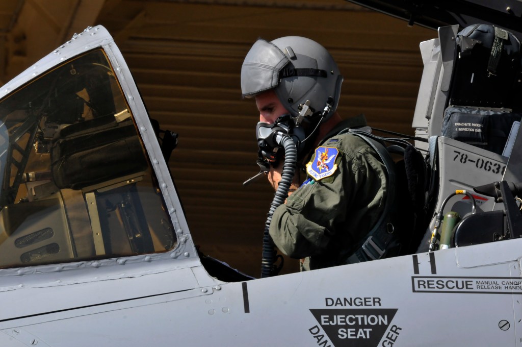 A-10C pilot earns top flying award for combat successes in Afghanistan