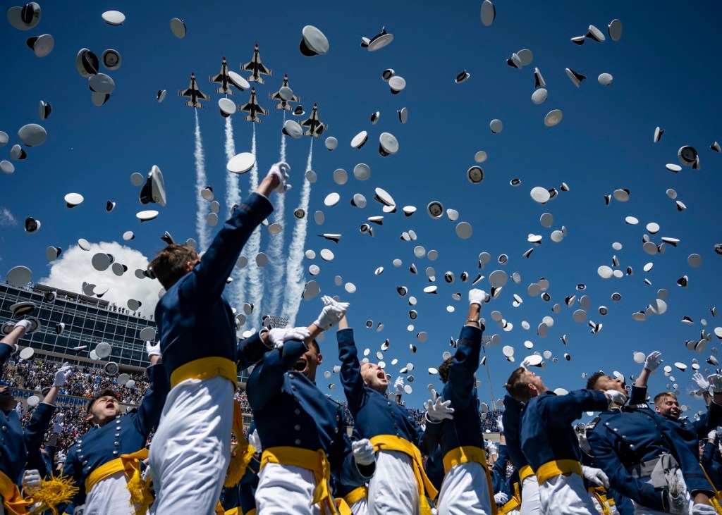 ‘Never lie, cheat or steal,’ defense secretary tells Air Force Academy grads