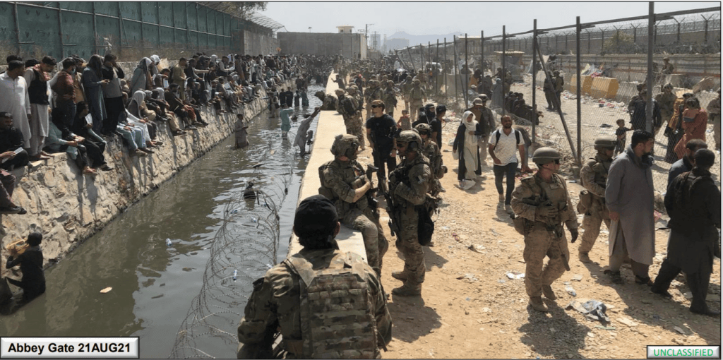 No gunfire injuries followed bombing that killed 13 troops in Afghanistan