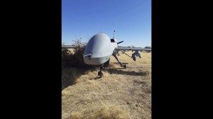 US Africa Command says one of its drones, an apparently armed Gray Eagle, malfunctioned in Niger
