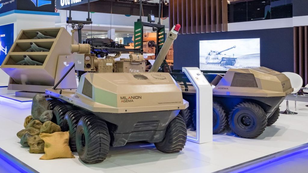 Emirati firm signs agreement with Ukrainian Armor on robotic vehicles