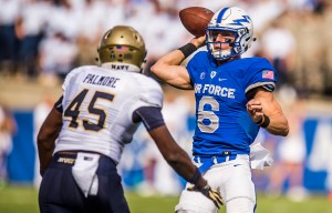 McVey, Steelhammer lead Air Force to 28-14 win over Navy