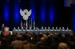 Air staff close out AFA conference with Q&A on everything from F-22s to promotions