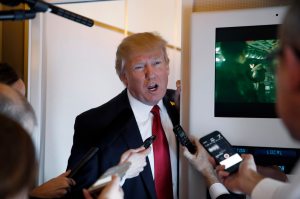 After Trump’s remarks, Pentagon prepares for possible Syrian intervention