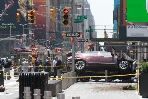 Prosecutors: Times Square driver, a Navy vet, said police should have shot him