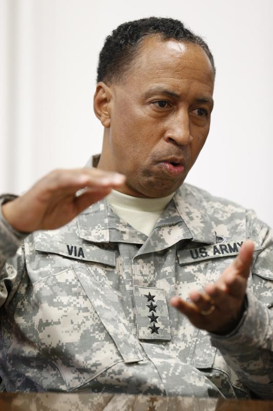 As logistics mission closes in Afghanistan, Pacific heats up