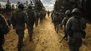 The military is building a case to block transgender applicants — at least for now