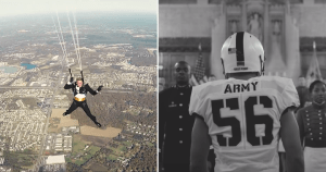 Army-Navy spirit spot roundup, Part II: Singing second, Mids in midair … and more