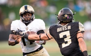 Bradshaw, Woolfolk TDs help Army beat Wake Forest 21-13