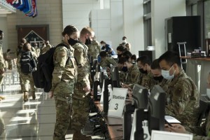 Nearly all new Air Force trainees are vaccinated against COVID-19, training boss says