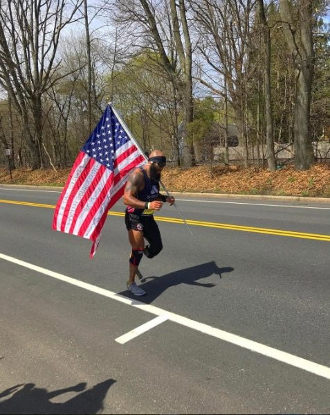 Marine who lost his leg in Afghanistan conquers Boston Marathon, again