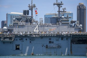 The Navy is running a data experiment with its latest deployment