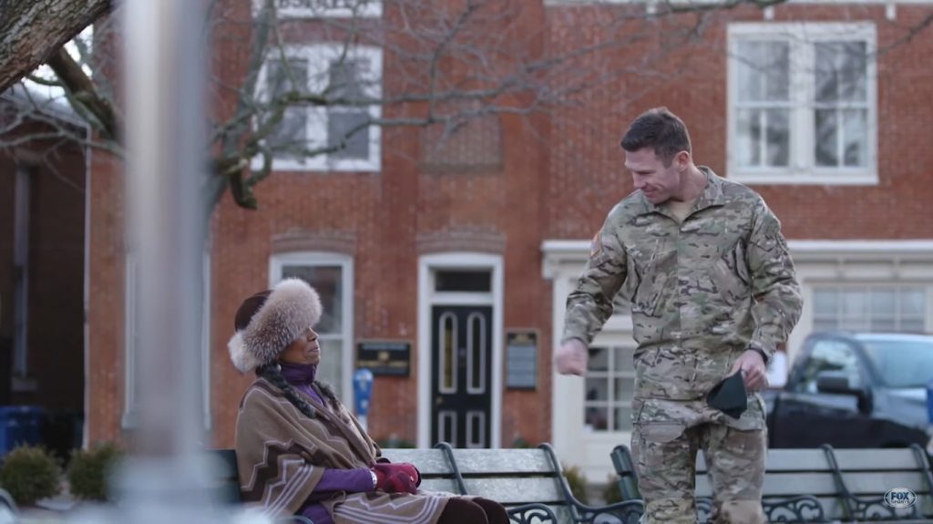 Watch former Green Beret, Marine vet discuss their roles in Johnny Cash-fueled Super Bowl spot