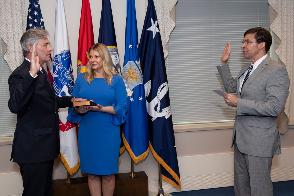 77th secretary of the Navy sworn in Friday