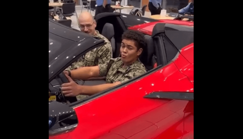This Navy legend reenlisted in a Little Red Corvette