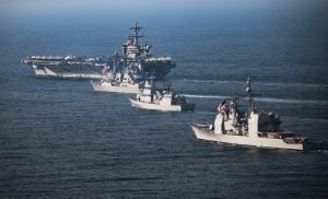 Carrier Vinson and strike group ordered back to Korean waters