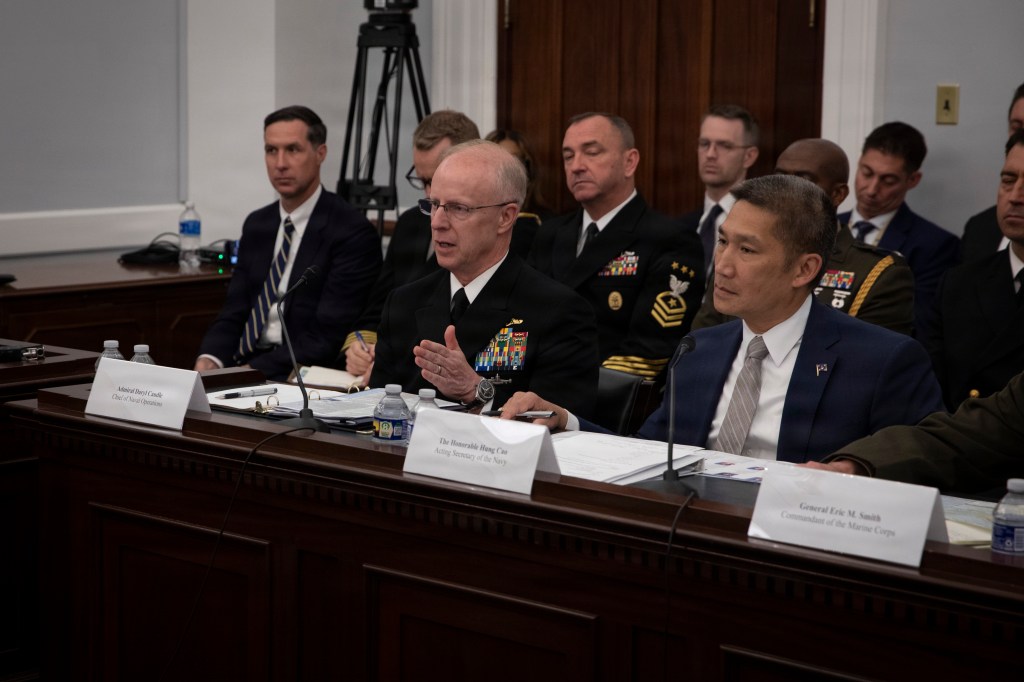 US Navy could run out of money by July, top officer warns