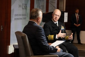 Minesweeping technology in the Middle East is ‘a very good package,’ Caudle says