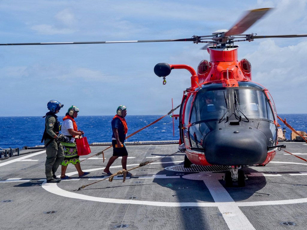 US Coast Guard rescues family missing for 7 days in Micronesia