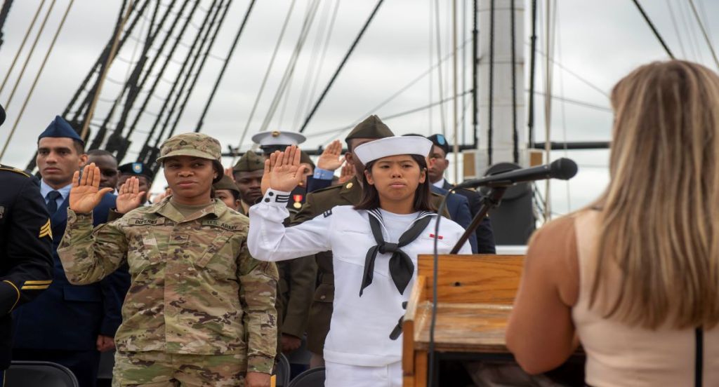 Military needs to do more to help naturalize noncitizens, report says