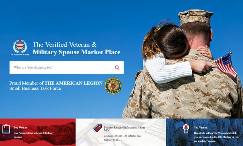 New website launches for veteran and military spouses to buy and sell products