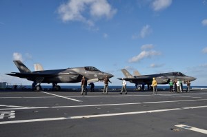 With Italian ship visit, Japanese officials observe F-35 carrier ops