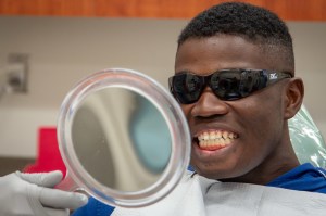 Marine receives 3D-printed teeth from reconstructive jaw surgery in military first