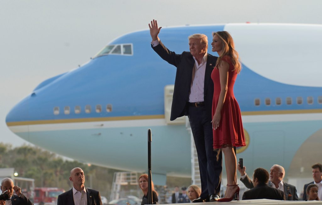 HASC members request Trump travel costs, citing demands on DoD budget