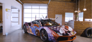 See a Ferrari ‘ruined for America’ — complete with a buff George Washington and a Statue of Liberty with laser eyes