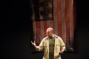One-man show portrays troops through the centuries, in their own words