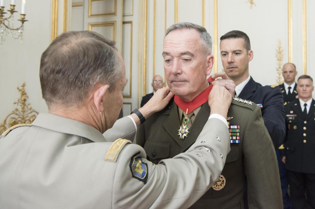 Marine Corps Gen. Joseph Dunford awarded France’s Legion of Honor