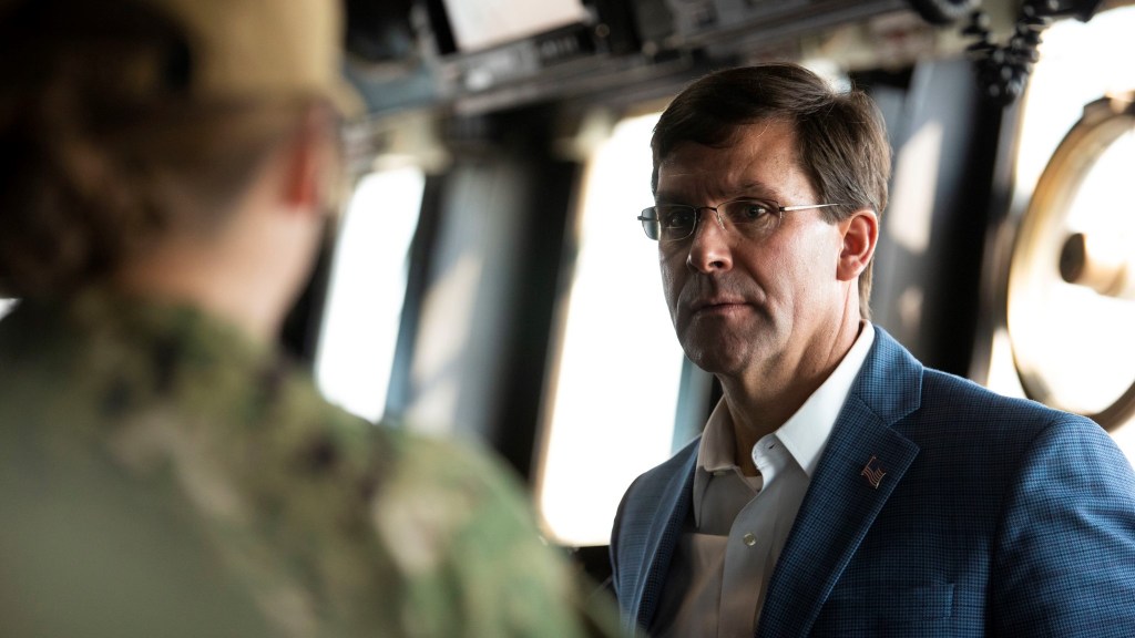 Defense Secretary Mark Esper on how the Navy can get to 355 ships